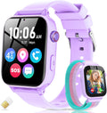 Montre GPS 4G Enfant Avec Carte SIM - Violet