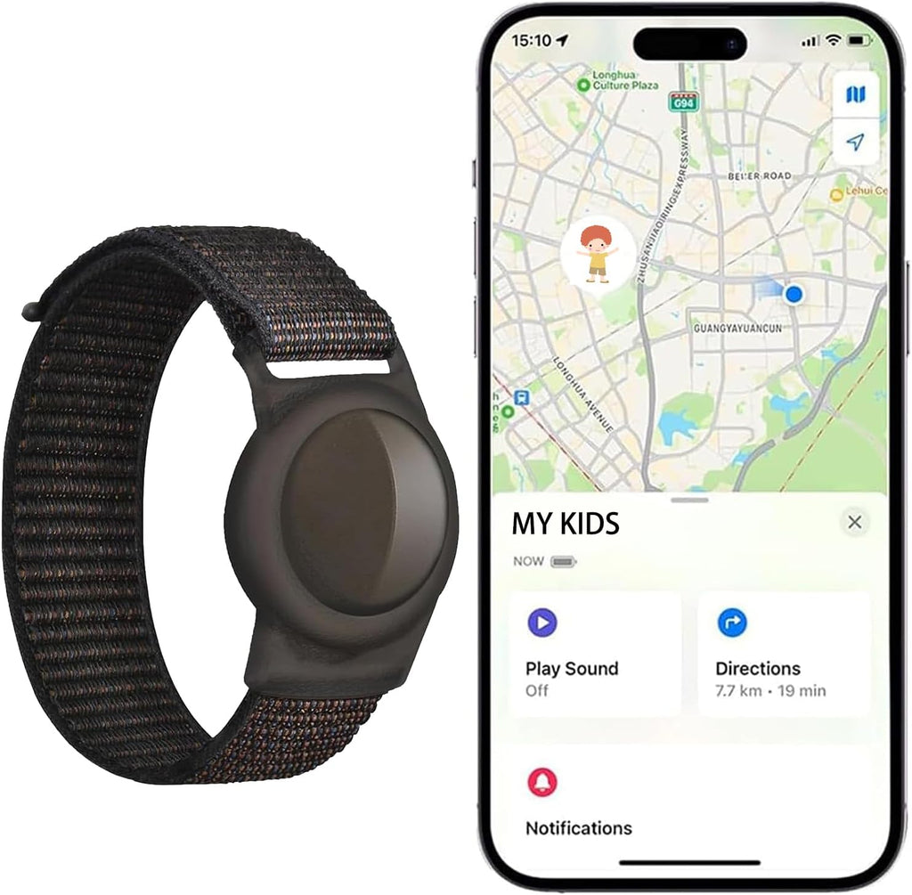 Mini Traceur GPS Enfant Compatible Localiser (Ios)