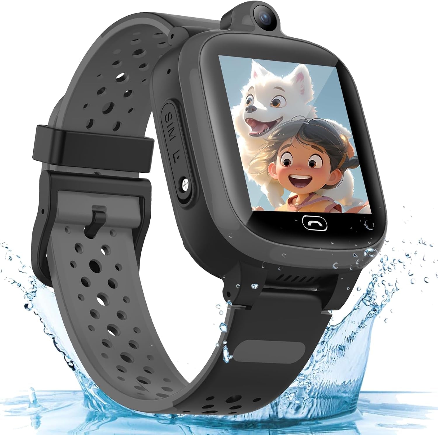 Montre GPS 4G Enfant  - Suivi Temps Réel & SOS