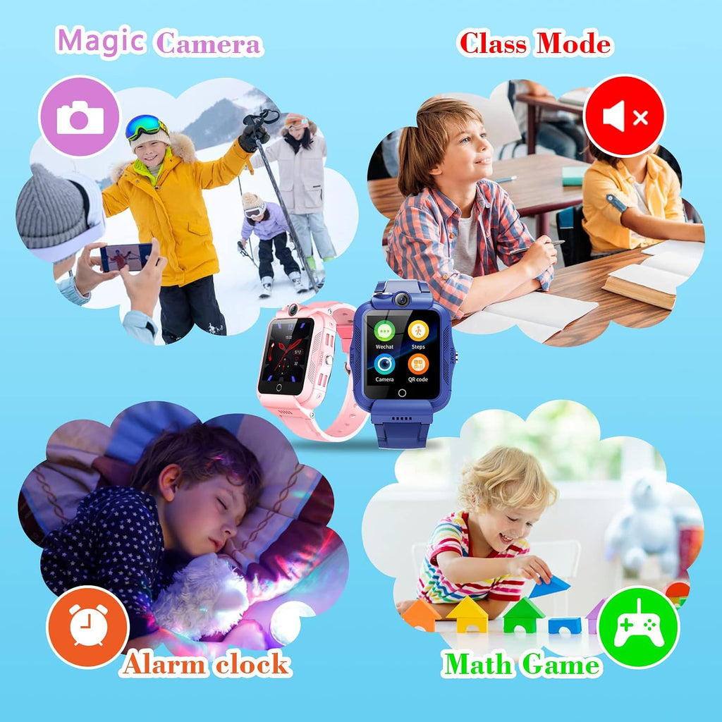 Montre GPS 4G Enfant Wifi & Bluetooth